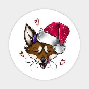 christmas fox Magnet